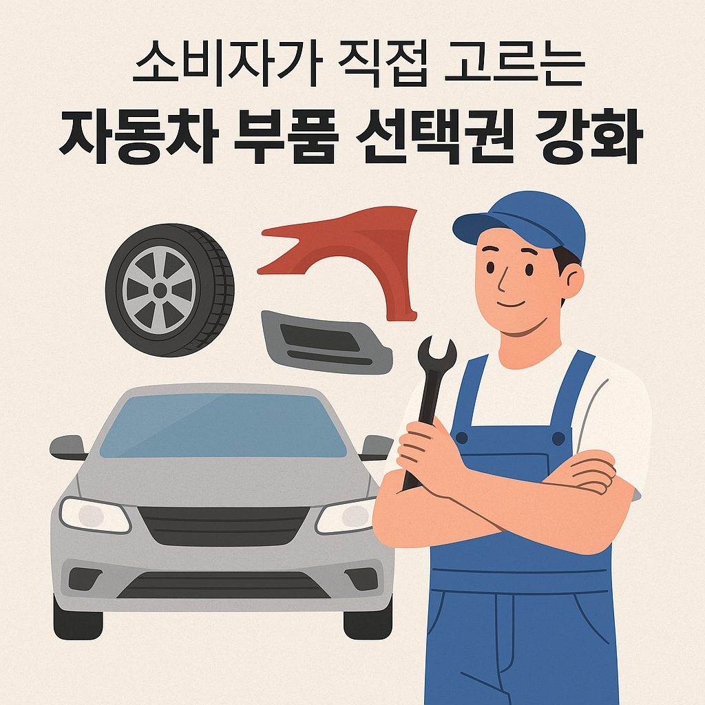 자동차 수리 OEM 순정 대신 대체부품 사용 강제?