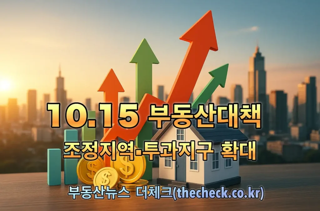 10.15 부동산대책 - 조정지역·투과지구 확대