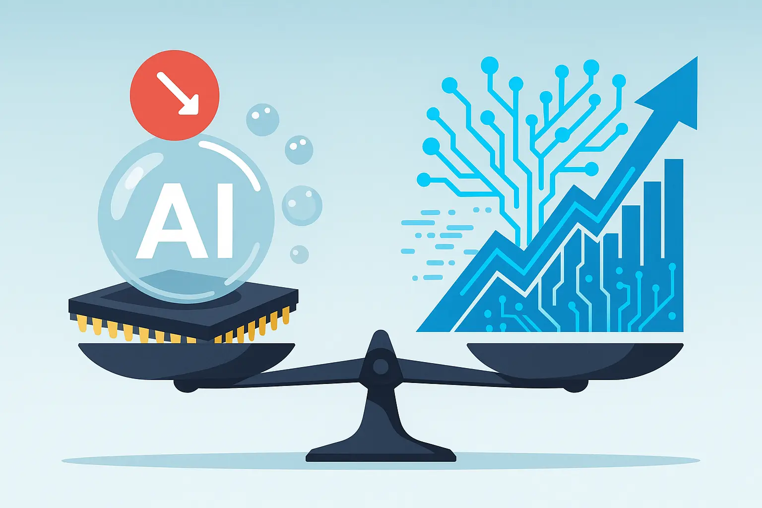 AI 거품론 vs 혁신론 관련주 테마주 투자 위험과 기회