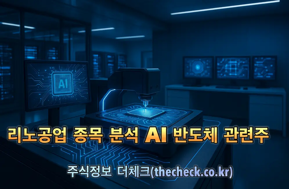 리노공업 종목 분석 AI 반도체 관련주