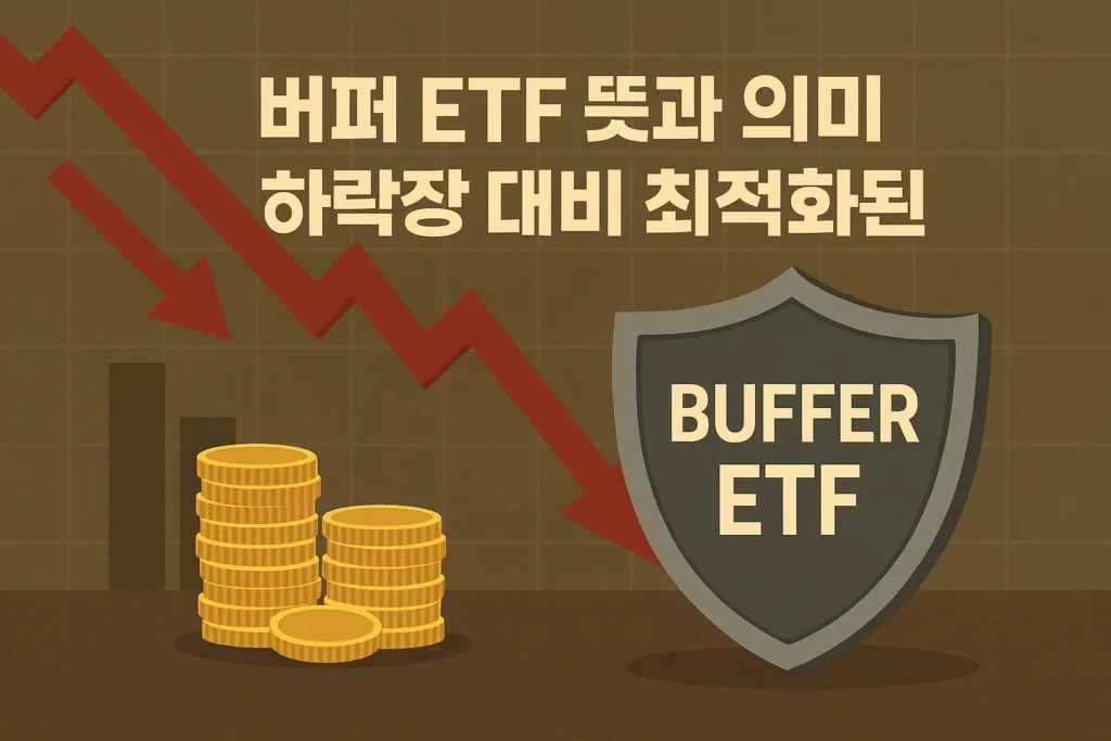 버퍼 ETF 뜻과 의미 하락장 대비 최적화된 투자상품