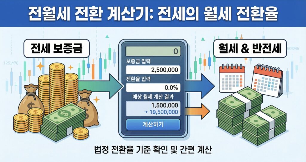 전월세 전환 계산기