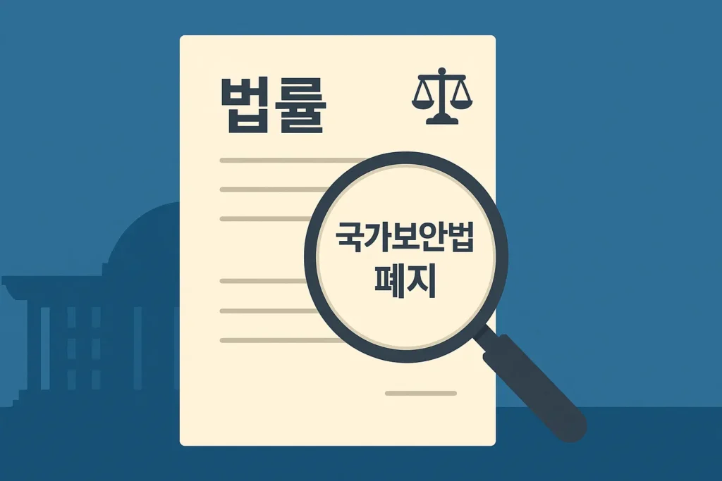 국가보안법 폐지 법안 내용 보는법, 반대 게시판 찾는 법