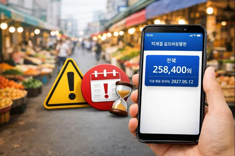 상생페이백 유효기간 5년 소멸 방지 체크리스트