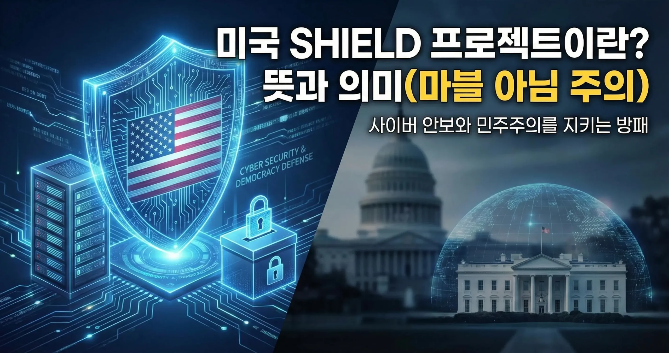 미국 SHIELD 프로젝트이란? 뜻과 의미(마블 아님 주의)