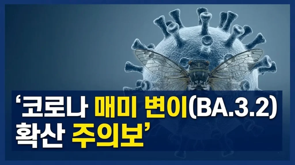 코로나 변이 BA.3.2 재유행? 백신 안통하나? 기저질환자·고령층 재유행 주의보 (2026 최신)