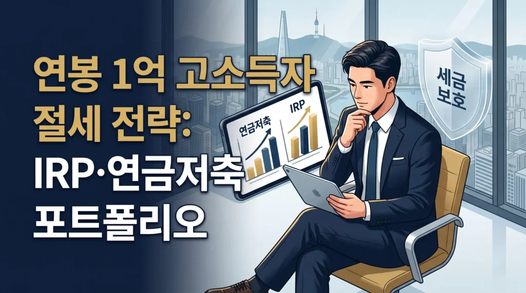 연봉 1억 절세 꿀팁 IRP·연금저축 포트폴리오