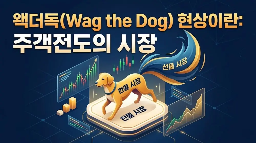 왝더독 뜻과 사례, 꼬리가 몸통을 흔드는 주식 시장의 비밀[주식용어]