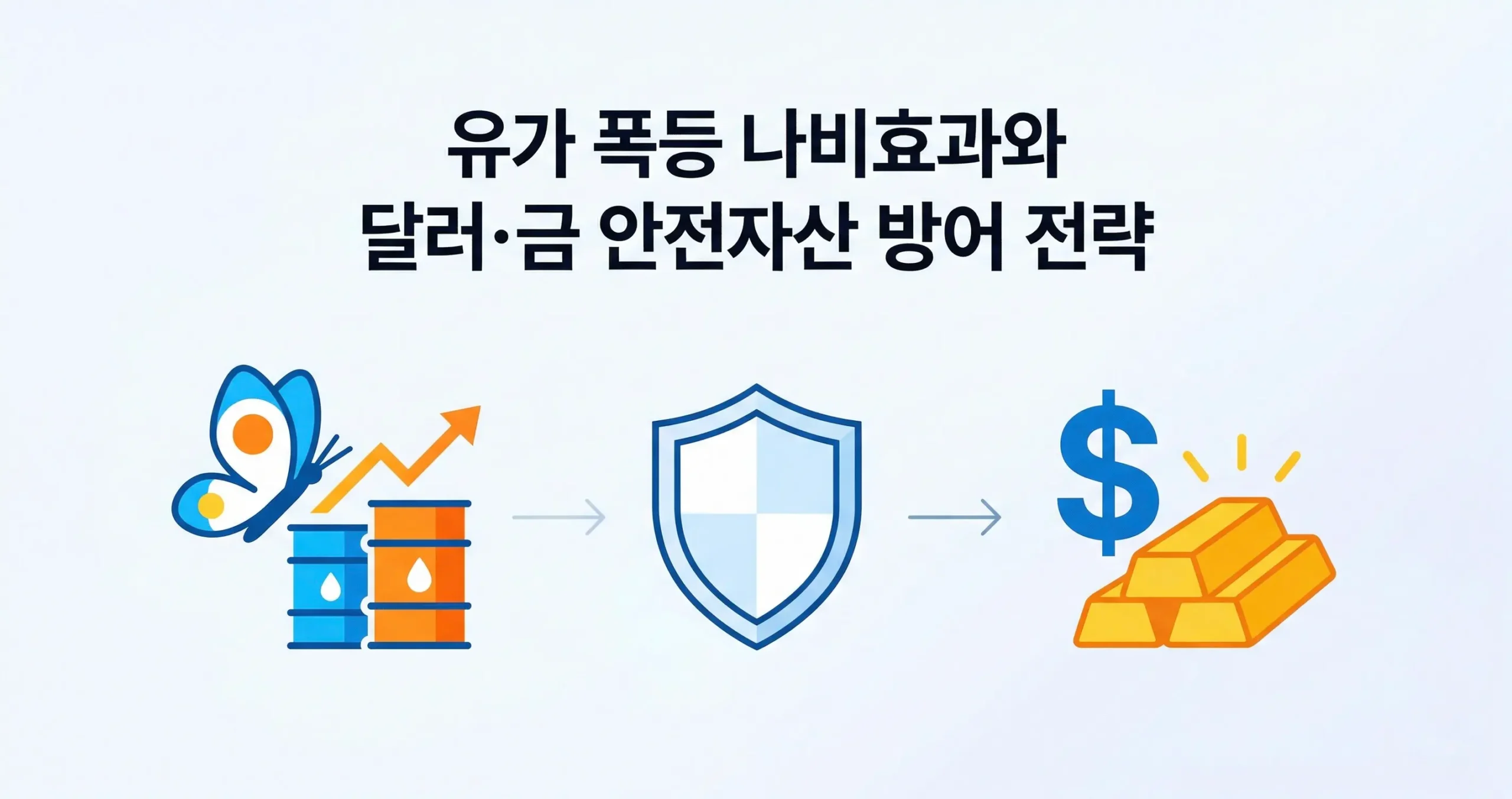안전자산 방어 전략 - 호르무즈 해협 봉쇄 유가 폭등