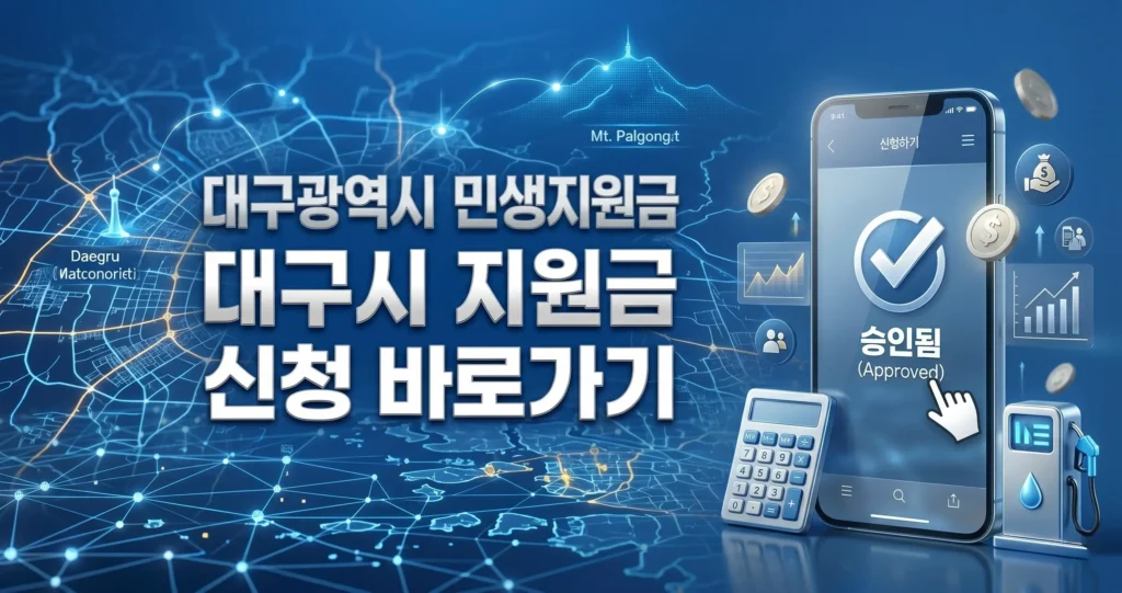 소상공인 대구광역시 지원금 신청 바로가기