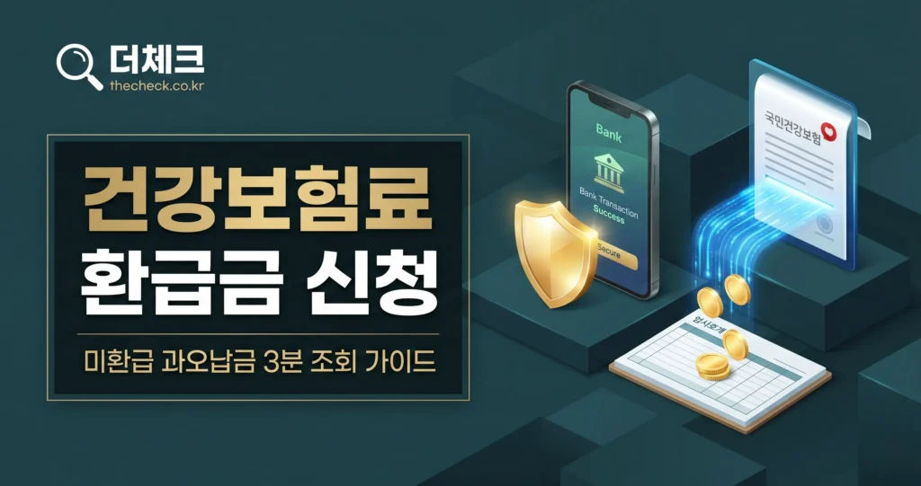 건강보험료 환급금 조회 신청 방법 숨은 돈 찾기