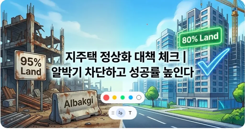 지주택 사업 성공률 높인다  공사비 검증제 및 부실 조합 퇴출 출구 전략
