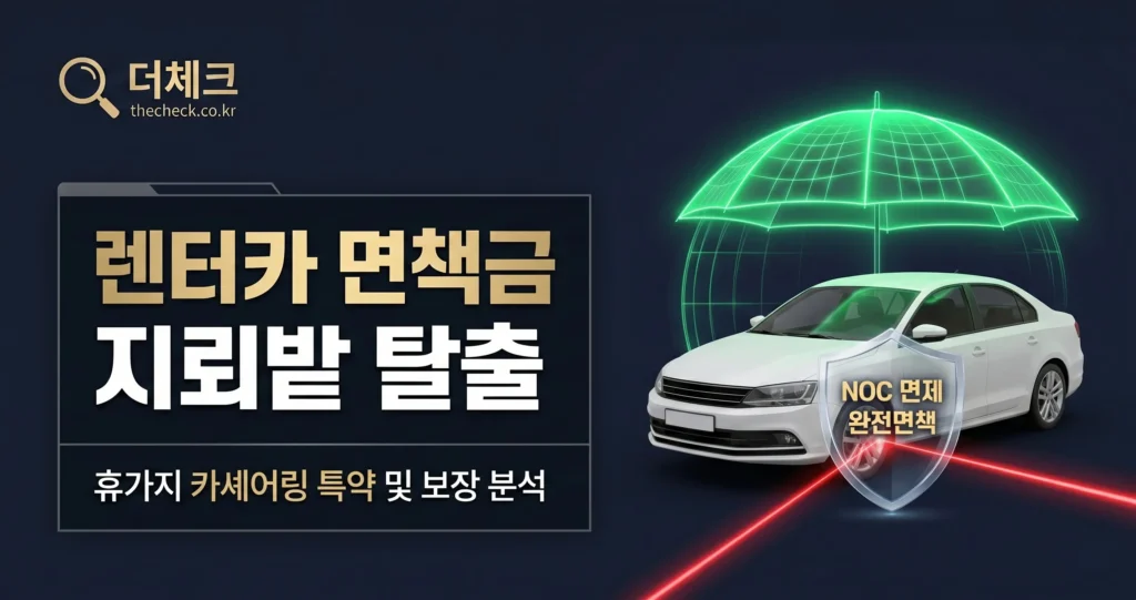 휴가지 렌터카 카셰어링 NOC의 비밀 쏘카·그린카 렌트 전 필수 체크리스트
