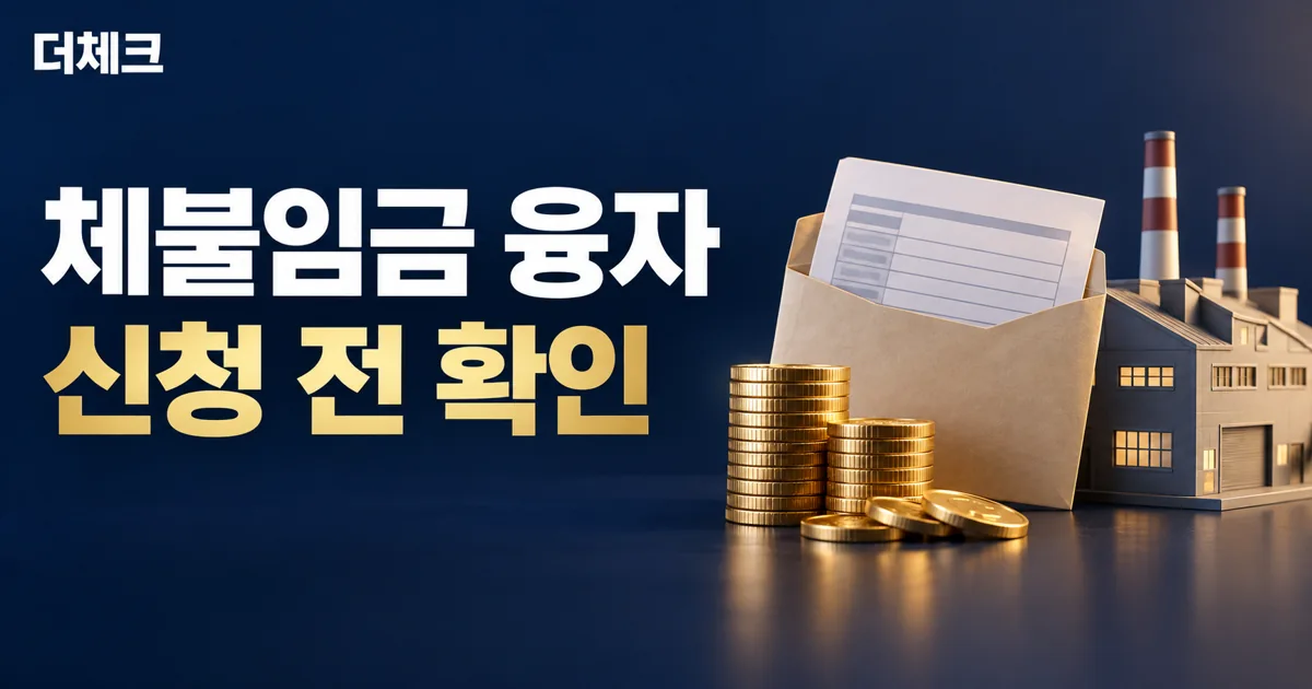 급여 봉투와 동전, 공장 모형으로 표현한 체불임금 청산 자금
