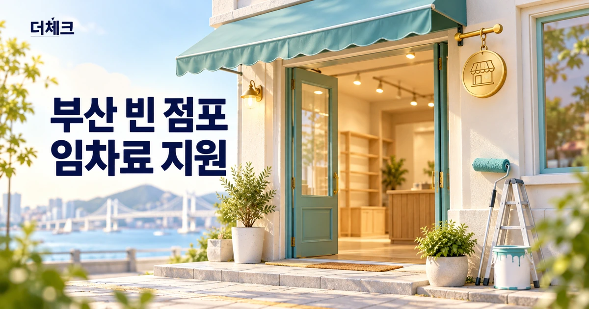 부산 다시채움 빈 점포 임차료 지원 안내