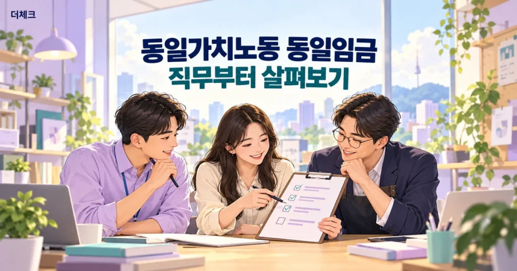 동일가치노동 동일임금, 12월부터 월급 같아질까? 사업주 준비 4가지