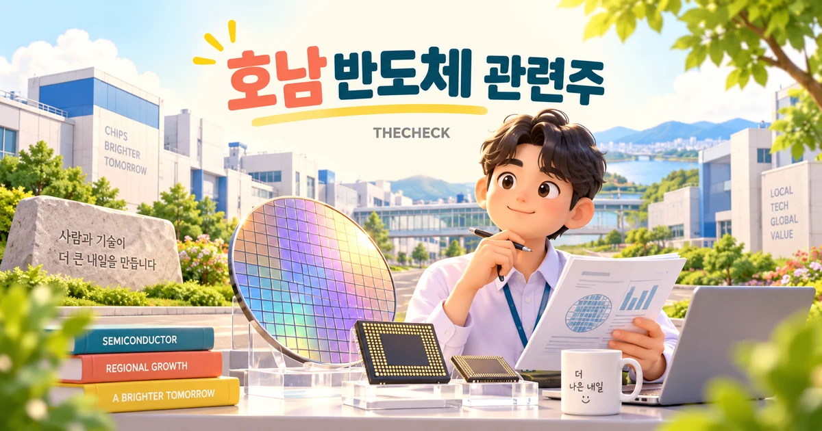 호남 반도체 팹 관련주: 최태원 회장 10월 9일 발언과 부지·전력·용수·기업 수주 확인 항목