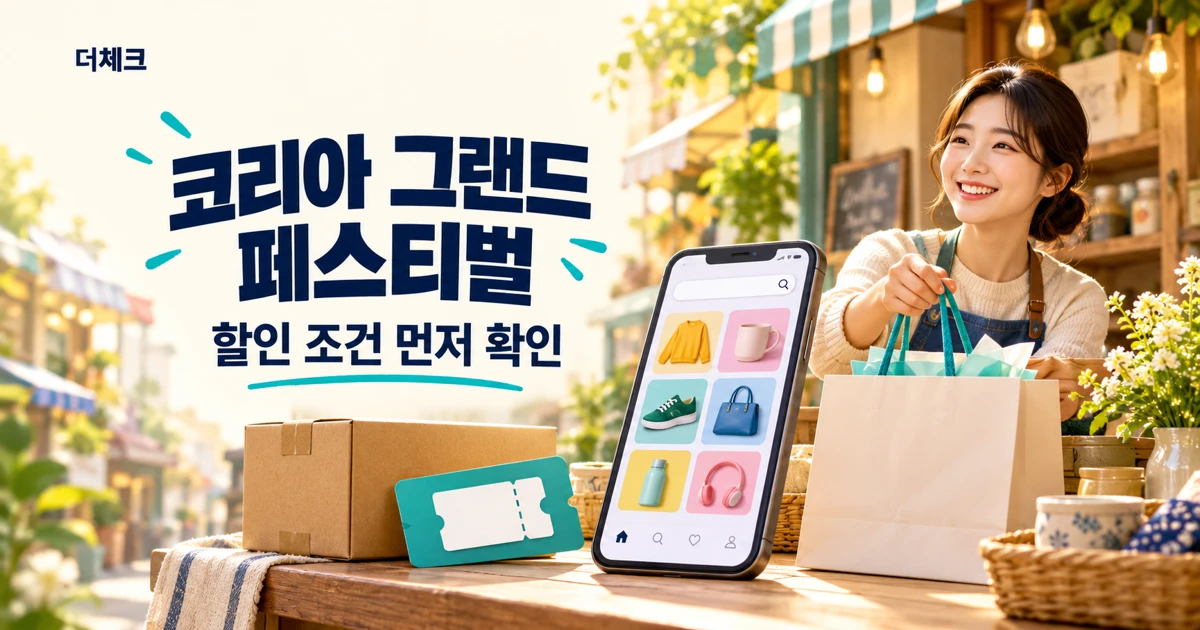 코리아 그랜드 페스티벌의 핵심 내용을 표현한 주제 이미지