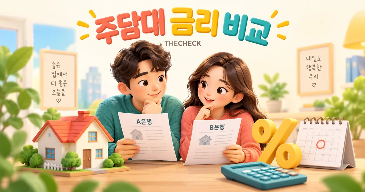 2026년 6월 신규 주담대 변동금리 62.3%, 고정금리 37.7%와 금리 유형별 DSR 차이