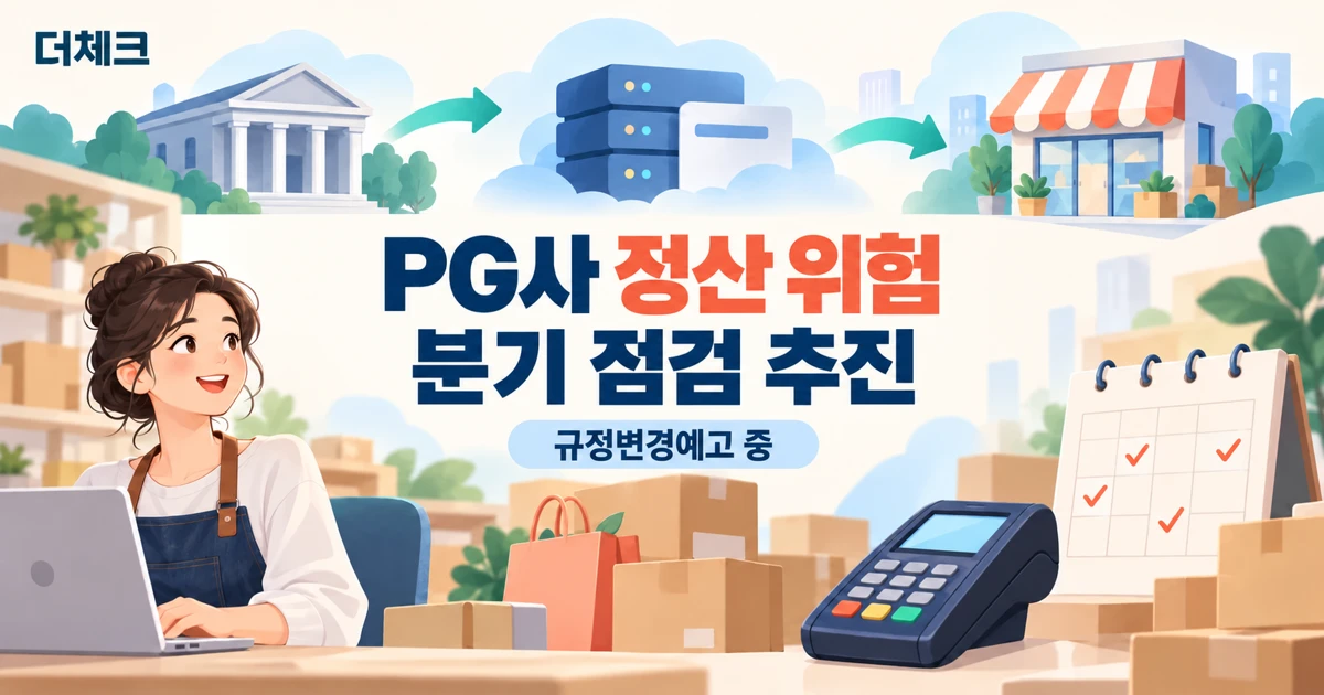 PG사 정산 위험과 카드사 점검 강화 추진 내용을 살펴보는 온라인 판매자