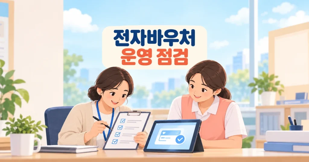 사회서비스 전자바우처 부정청구 관리 강화: 현행 제도와 추진안 구분